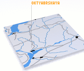 3d view of Oktyabr\