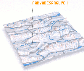 3d view of Fāryāb-e Sangūyeh