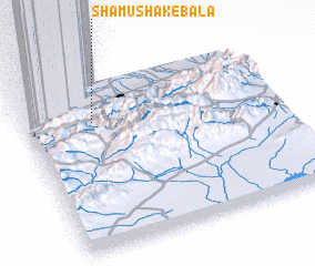 3d view of Shamūshak-e Bālā