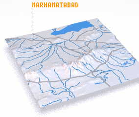 3d view of Marḩamatābād