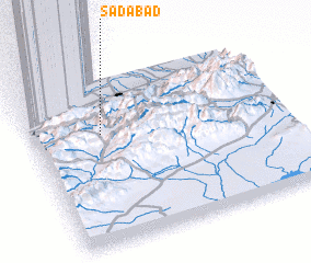 3d view of Sa‘dābād