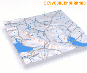 3d view of Seyyed Nūr Moḩammad