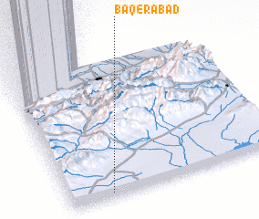 3d view of Bāqerābād