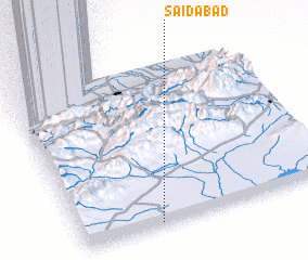 3d view of Sa‘īdābād