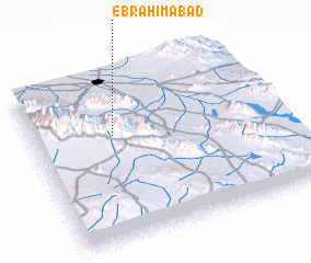 3d view of Ebrāhīmābād