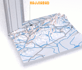 3d view of Ḩājjīābād