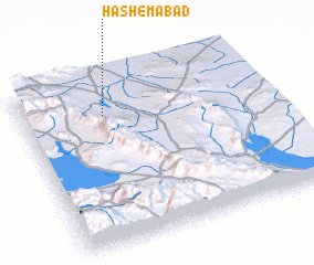 3d view of Hāshemābād