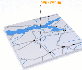 3d view of Dyumeyevo