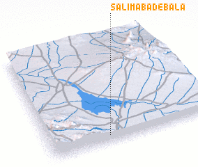 3d view of Salīmābād-e bālā