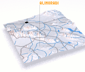 3d view of ‘Alī Morādī