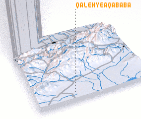 3d view of Qal‘eh-ye Āqā Bābā