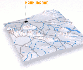 3d view of Maḩmūdābād