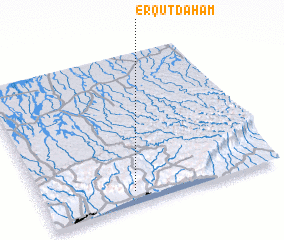 3d view of Erqūt Daham