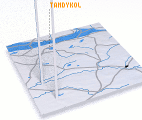 3d view of Tamdykolʼ