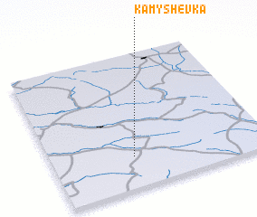 3d view of Kamyshevka