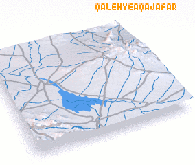 3d view of Qal‘eh-ye Āqā Ja‘far