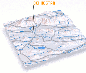 3d view of Dehkestān