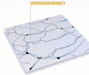 3d view of Verkhne-Kurmazy