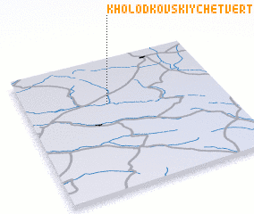 3d view of Kholodkovskiy Chetvërtyy