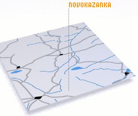 3d view of Novokazanka