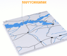 3d view of Novyy Chuganak