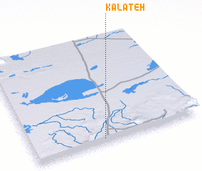 3d view of Kalāteh