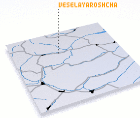 3d view of Vesëlaya-Roshcha