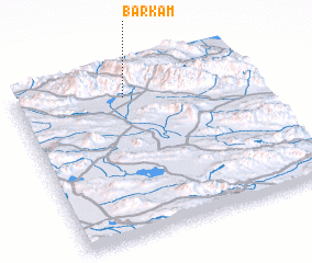 3d view of Barkam