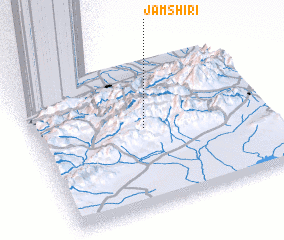 3d view of Jamshīrī