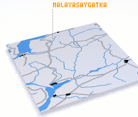 3d view of Malaya Saygatka