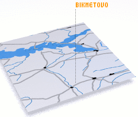 3d view of Bikmetovo