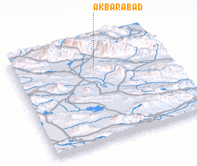 3d view of Akbarābād