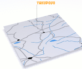 3d view of Yakupovo