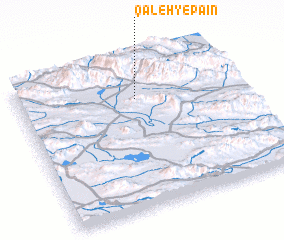 3d view of Qal‘eh-ye Pā\