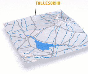 3d view of Tall-e Sorkh