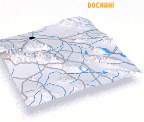 3d view of Do Chāhī