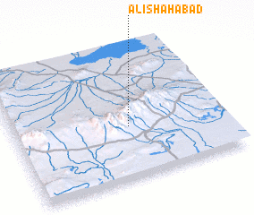 3d view of ‘Alī Shāhābād