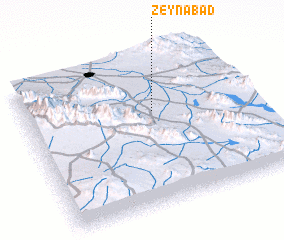 3d view of Zeynābād