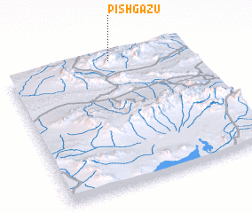 3d view of Pīsh Gāzū