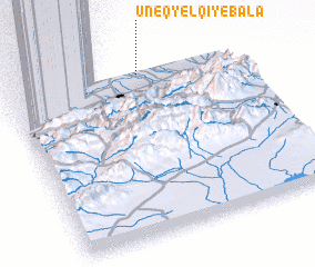 3d view of Ūneq Yelqī-ye Bālā