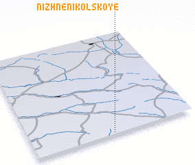 3d view of Nizhne-Nikol\