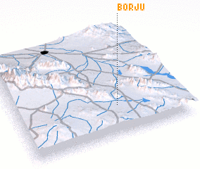 3d view of Borjū