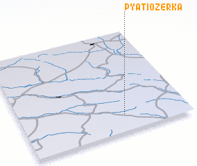 3d view of Pyatiozërka