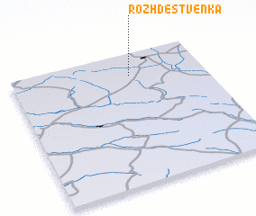 3d view of Rozhdestvenka