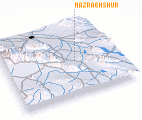 3d view of Mazra‘eh Shūr