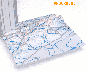 3d view of Qāderābād