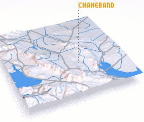 3d view of Chāh-e Band