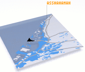 3d view of As Shahāmah