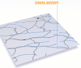 3d view of Sokolovskiy