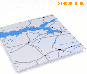 3d view of Starobikkino